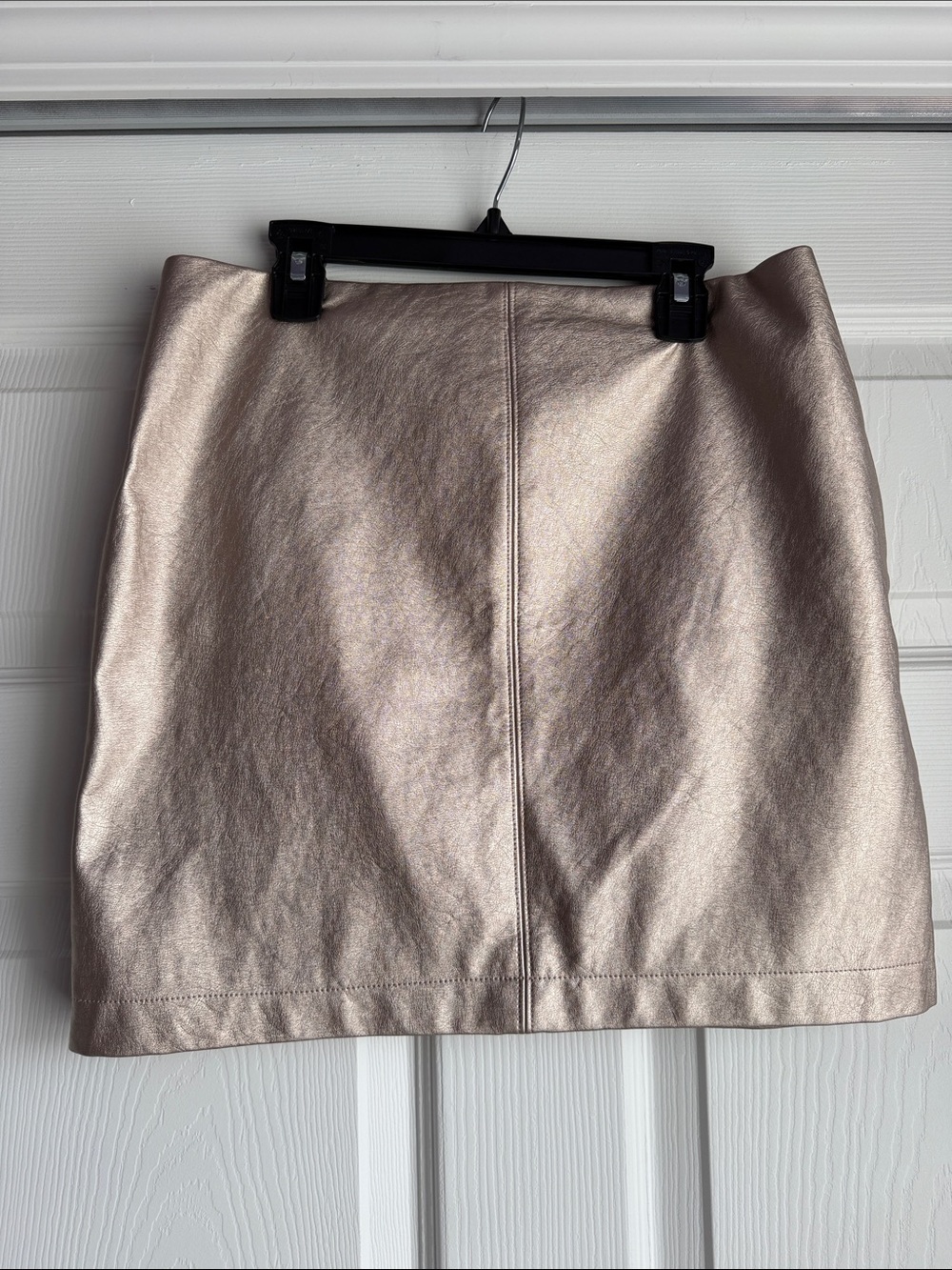 Hollister Metallic Rose Mini Skirt